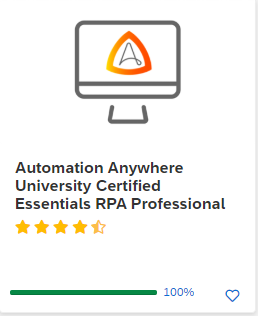 【干货】Automation Anywhere Certified 各种认证考试介绍?